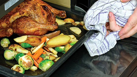 Roast Chicken with Honey Glaze