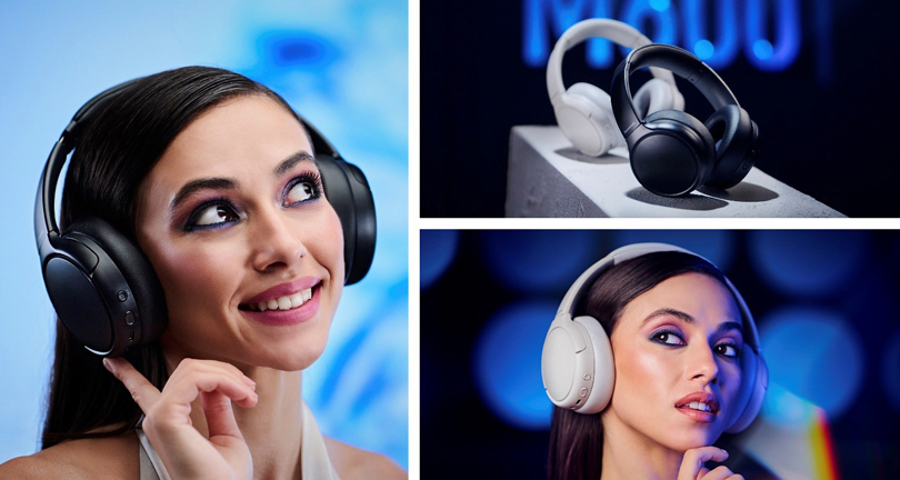 Новите безжични стерео слушалки на Panasonic RB-M600B с хибридно активно шумопотискане (ANC)