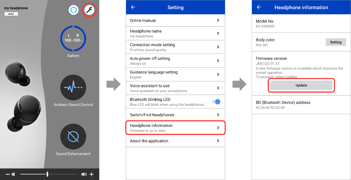 Panasonic objavlja posodobljeno programsko opremo za RZ-S500W i RZ-S300W