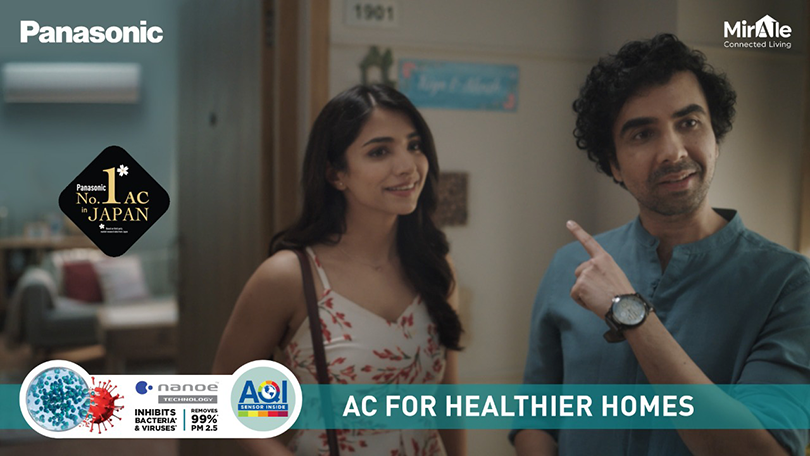 Panasonic ACs committed to ensure Healthier Homes; inhibits 99% bacteria, viruses and PM2.5 particles