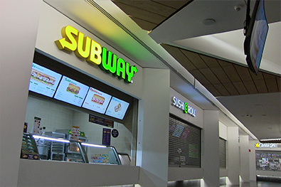 Subway promueve sus novedades con ayuda de una solución de contenidos y señalización digital de Panasonic