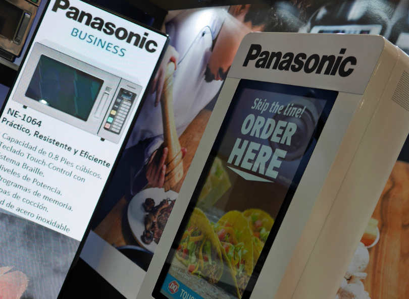 QSR y kiosko inteligente Panasonic