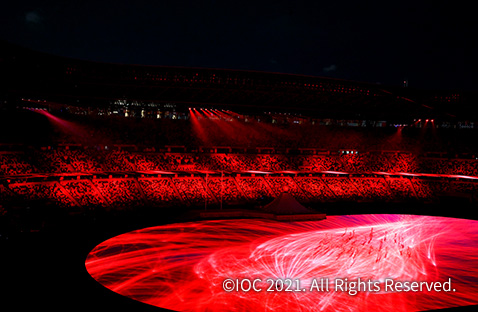 Cómo Panasonic ayudó a crear una ceremonia de apertura memorable de los Juegos Olímpicos de Tokio 2020 con sus proyectores de próxima generación
