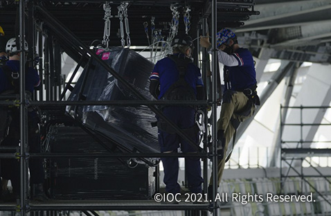 Cómo Panasonic ayudó a crear una ceremonia de apertura memorable de los Juegos Olímpicos de Tokio 2020 con sus proyectores de próxima generación