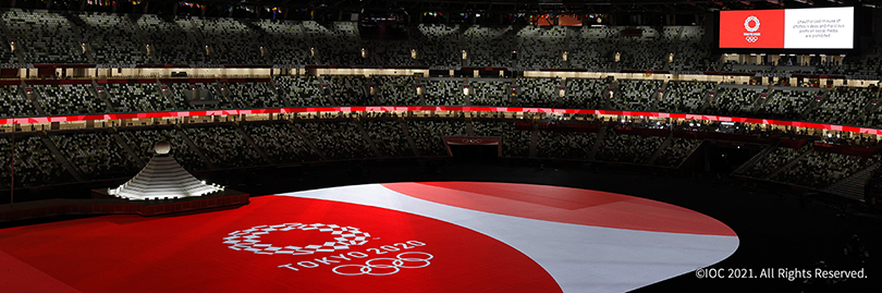 Cómo Panasonic ayudó a crear una ceremonia de apertura memorable de los Juegos Olímpicos de Tokio 2020 con sus proyectores de próxima generación