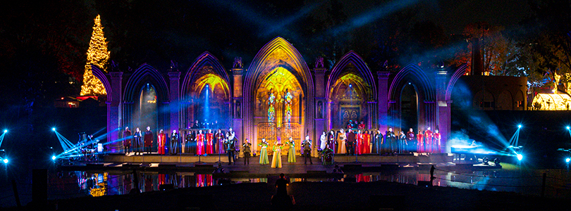 El parque temático Navidalia cobra vida con la creatividad de AlteaCorp y la tecnología de proyección Panasonic