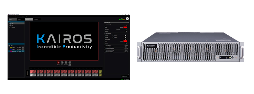 KAIROS, la nueva plataforma IT/IP de procesamiento de video en vivo de Panasonic