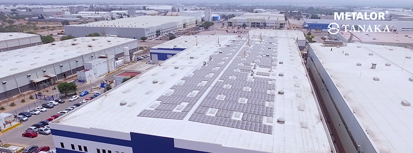 Metalor da ejemplo de sustentabilidad con proyecto fotovoltaico de la mano de Panasonic