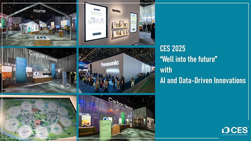 Panasonic avanza “hacia el futuro” con innovaciones basadas en inteligencia artificial y datos en el espacio de exposición CES 2025