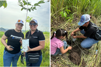 Panama: Employees Engage in Tree Planting