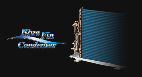 Blue fin condenser image