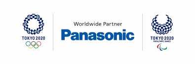 The Panasonic and Tokyo Olympic logos