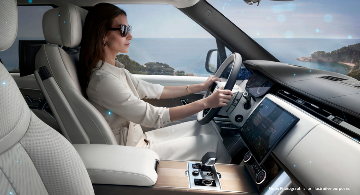 Climb inside the Range Rover of the future