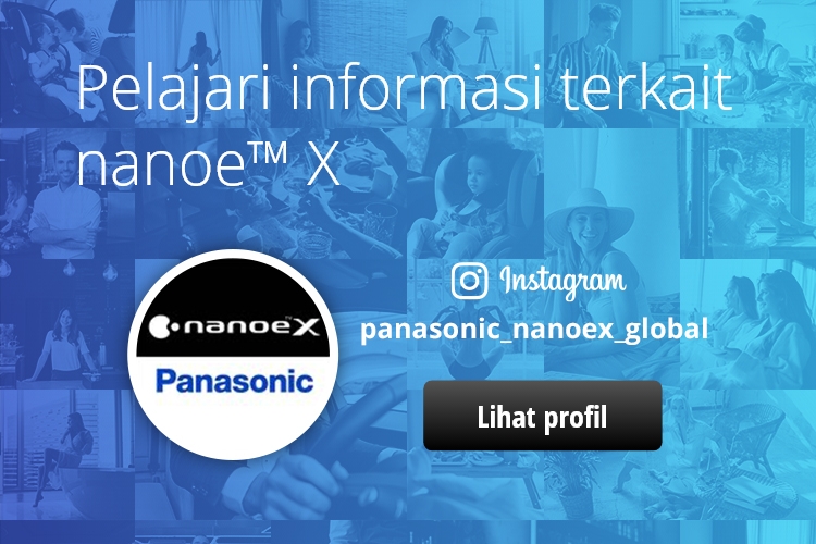 Pelajari informasi terkait nanoe™ X di Instagram