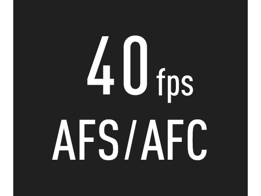AFS/AFC rafalno snimanje od 40 kadrova u sekundi 