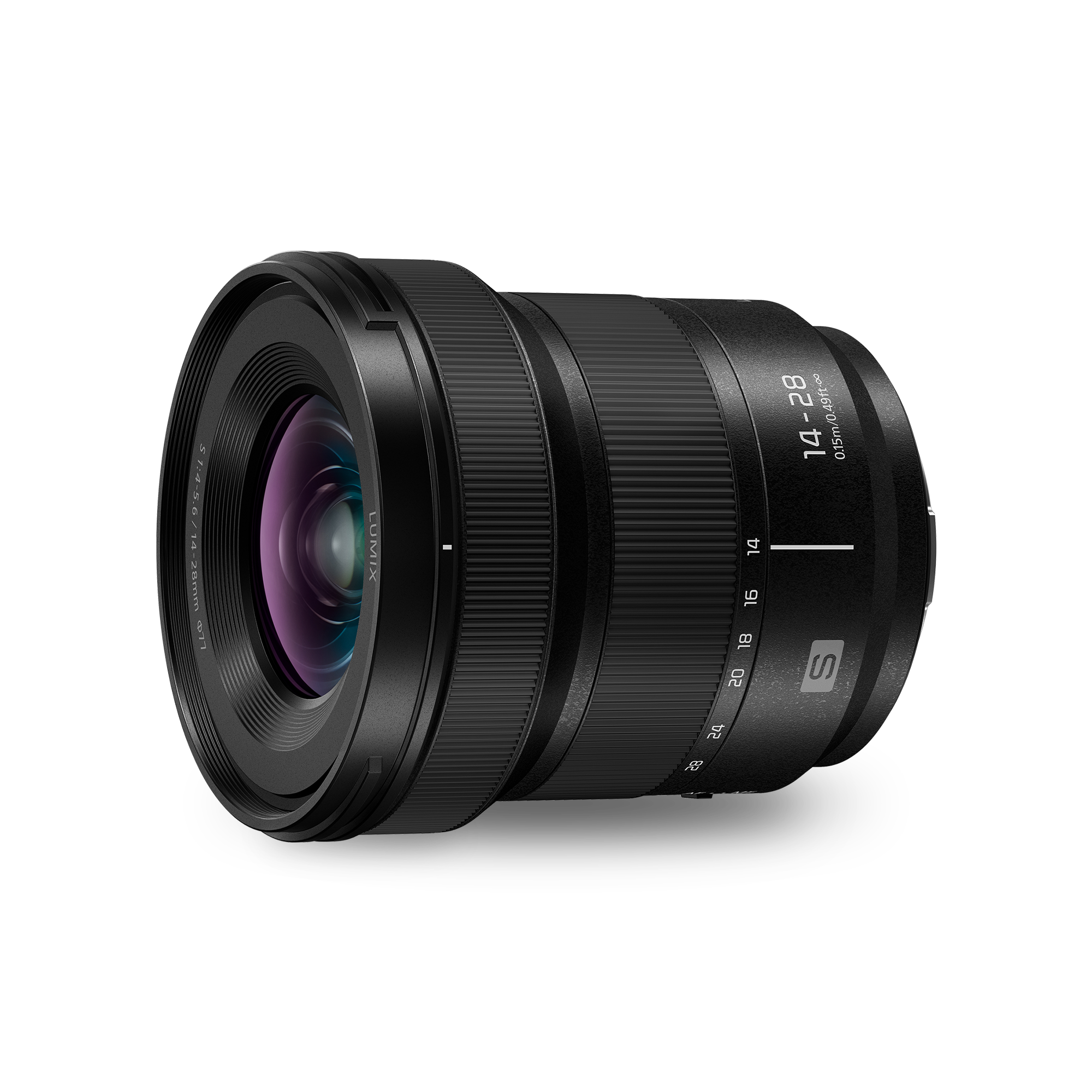 Снимка на Обектив LUMIX S 14-28 mm F4-5,6 MACRO (S-R1428) с байонет L