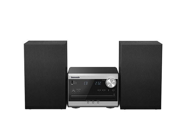 Снимка на SC-PM270 микросистема с компактдиска, радио и Bluetooth®