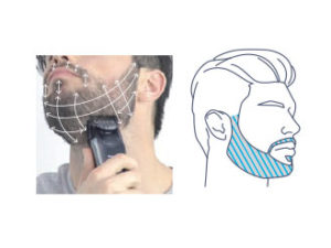 1. Trim to a Uniform Length (Sideburns/Jaw)