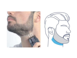 3. Create a Clear Line (Neckline)