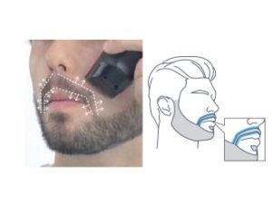 4. Define the Moustache with Angular Lines (Moustache)