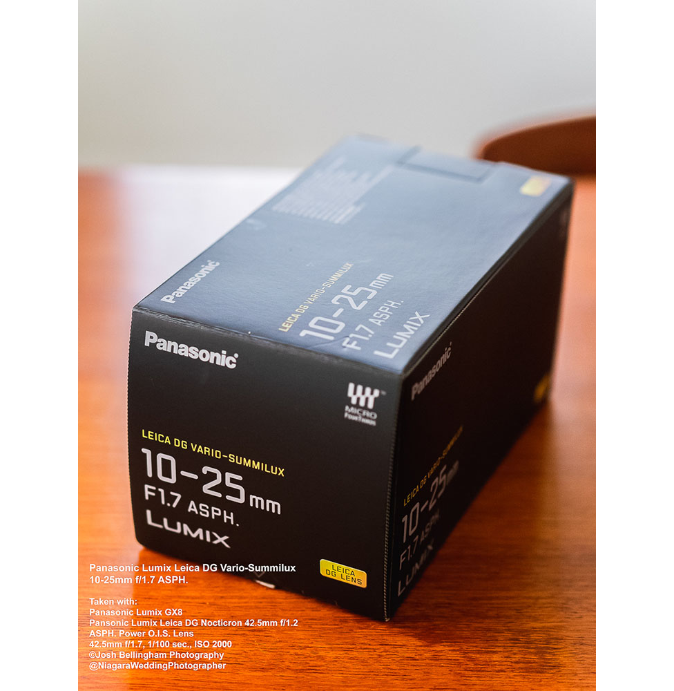 The Panasonic Lumix Leica DG Vario-Summilux 10-25mm f/1.7 ASPH – professional lens of choice