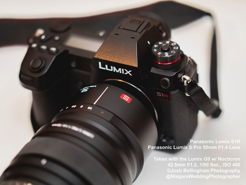 The Panasonic Lumix S1R and Lumix S Pro 50mm f1.4 meet the DeLorean