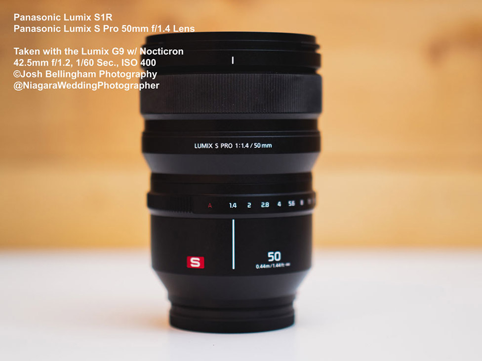 The Panasonic Lumix S1R and Lumix S Pro 50mm f1.4 meet the DeLorean