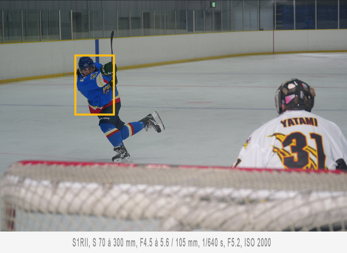 Mise au point automatique par phase hybride avec technologie IA évoluée