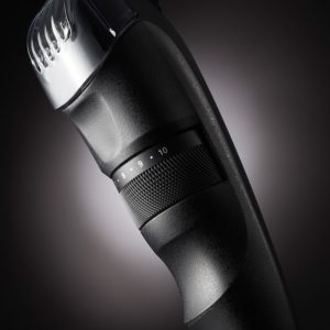 Ergonomic, Cordless Trimmer Design with Rubberized Grip