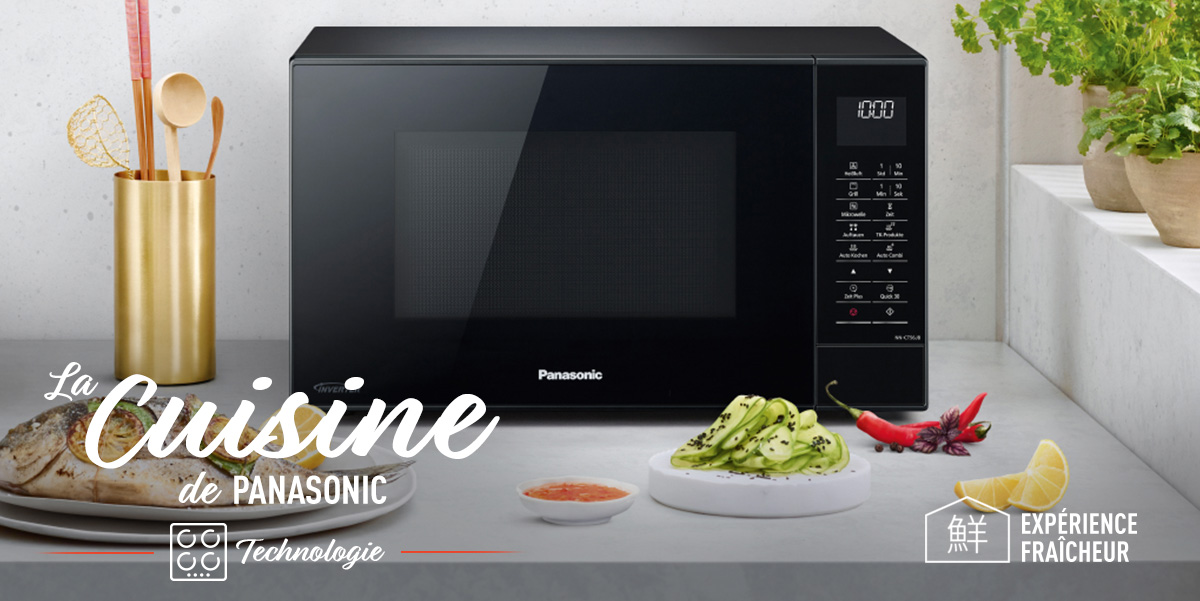 Appareils culinaires complets : fours à micro-ondes avec technologie Inverter
