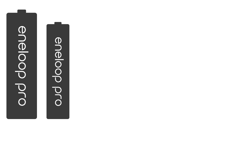 La seule pile haute capacité dont les professionnels ont besoin