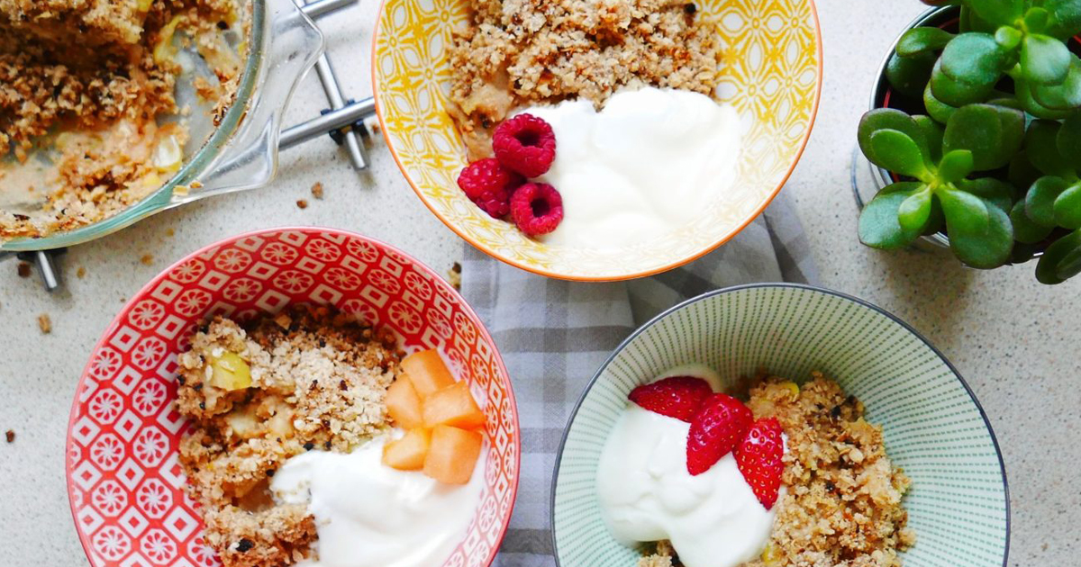 Croustillant aux pommes