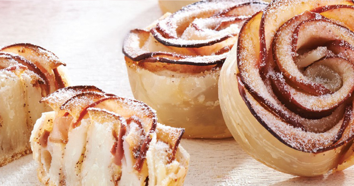 Apple Rose Tartlets