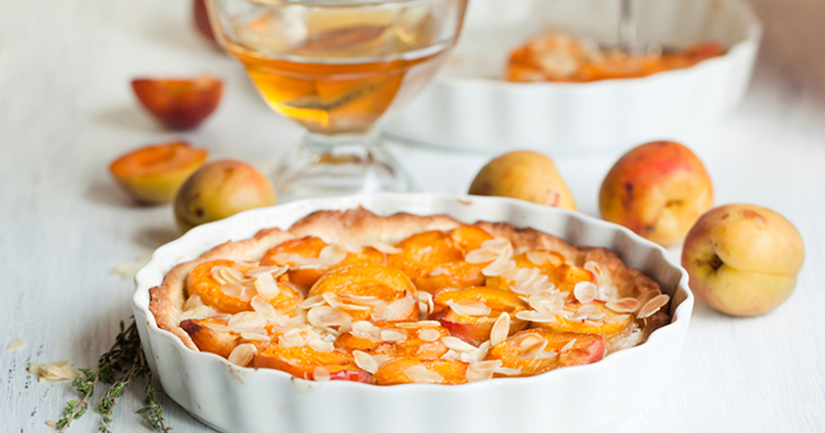 Apricot & Almond Tart
