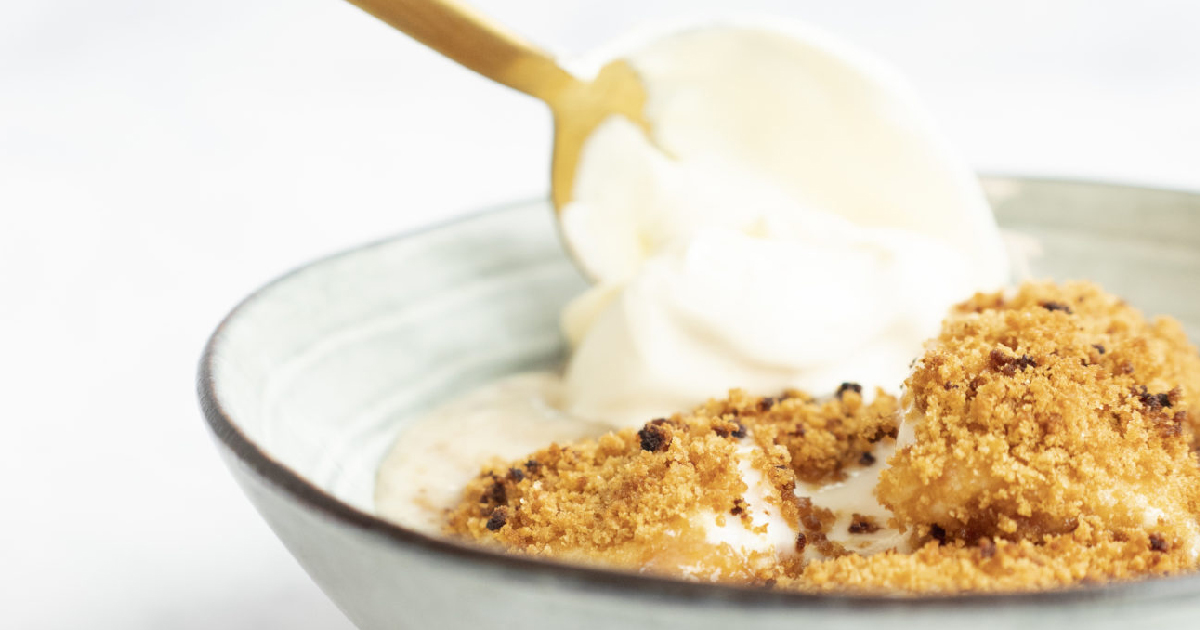 Apricot & Ginger Gratin