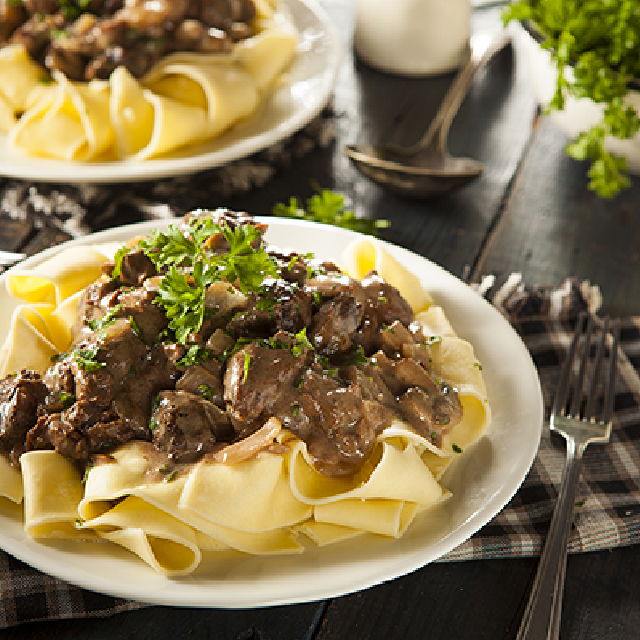 Beef Stroganoff