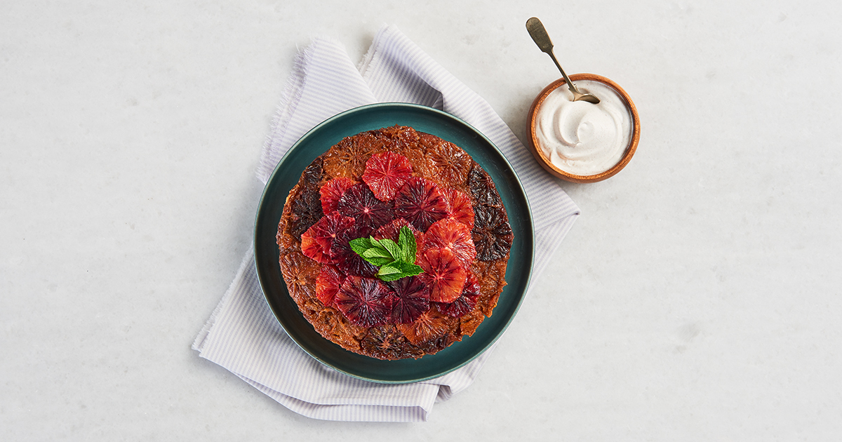 Blood Orange Upside Down Cake main image