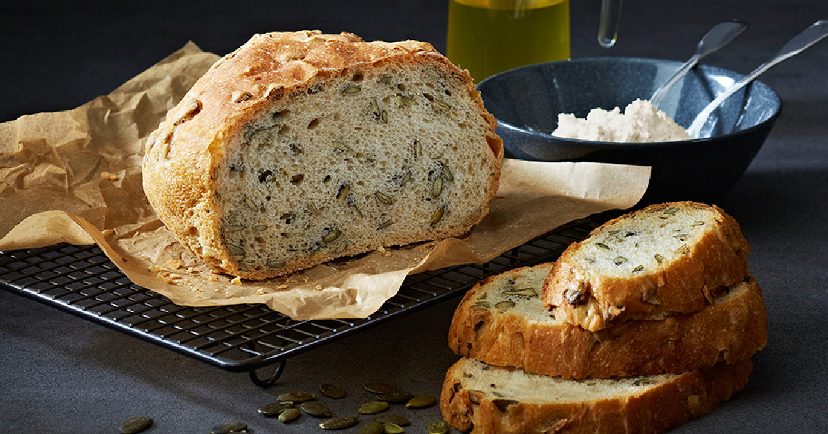 Bread with Pumpkin Seeds