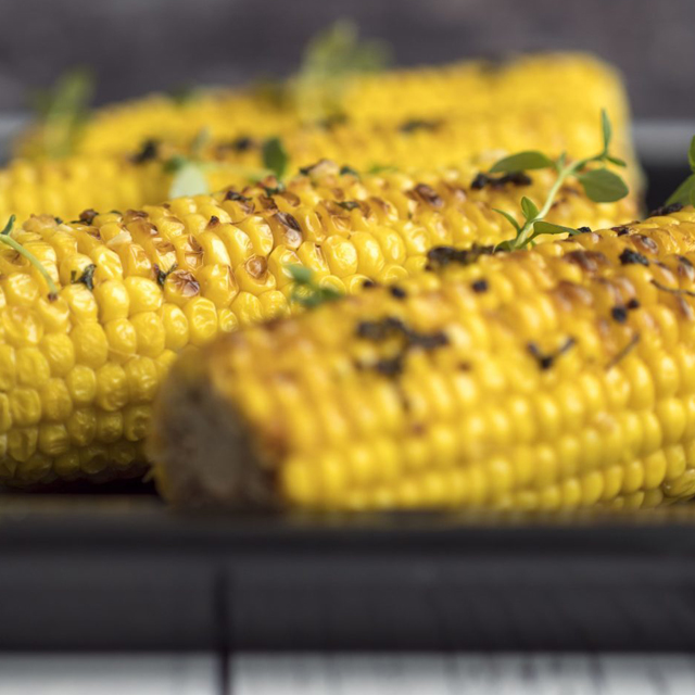 Buttery Baked Corn on the Cob