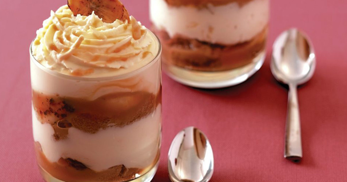 Caramel Banana Trifle