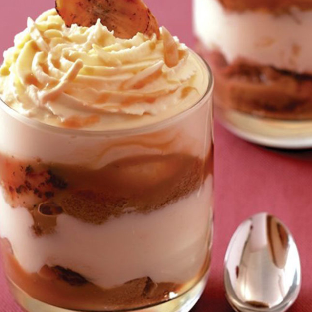 Caramel Banana Trifle