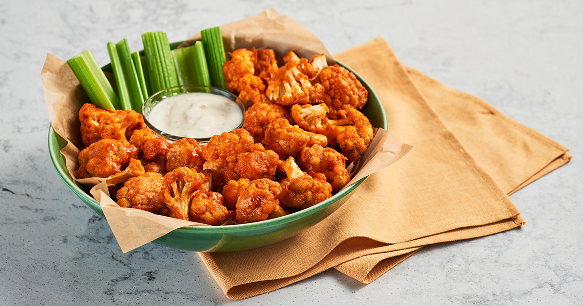 Cauliflower Buffalo Wings main image