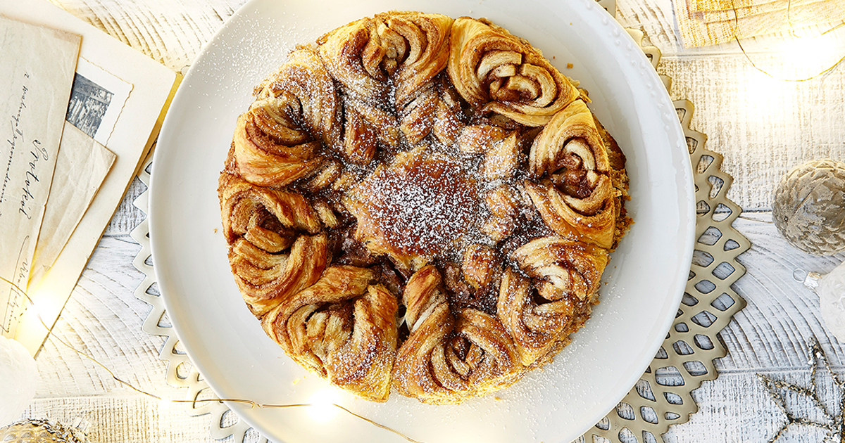 Pain étoilé de Noël