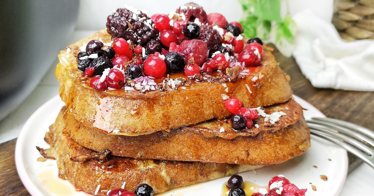 Cinnamon Nutmeg Gluten-Free French Toast