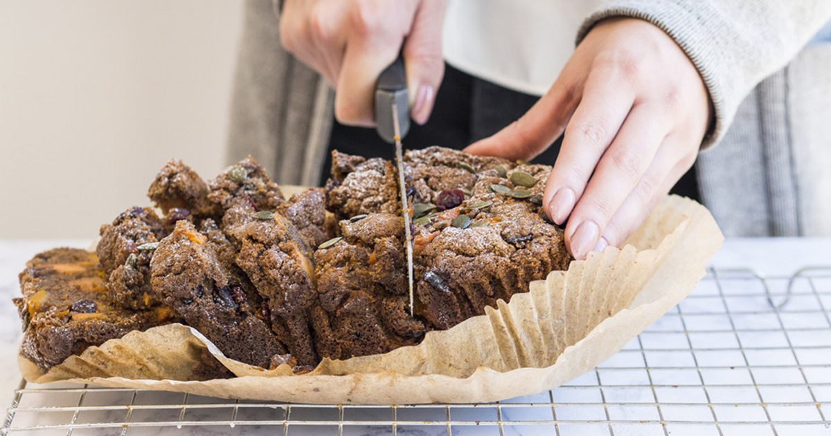 Cranberry and Pumpkin Cake