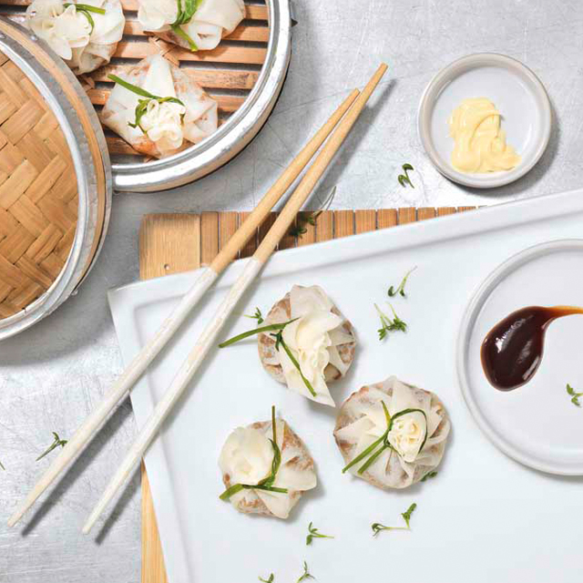 Dim Sum with Beef and Shrimp