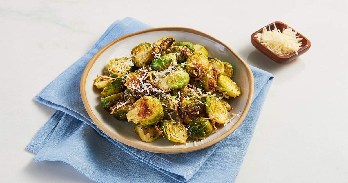 Garlic Parmesan Brussels Sprouts main image