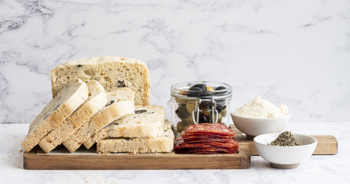 Gluten-Free Mushroom and Pancetta Loaf