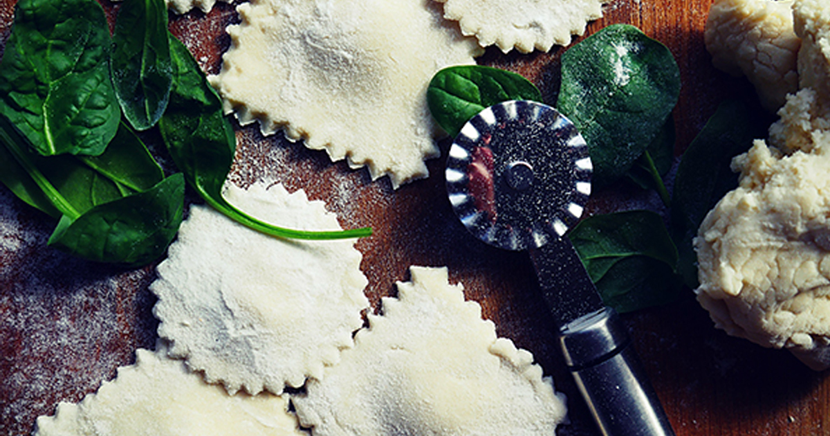 Gluten-Free Spinach and Ricotta Ravioli