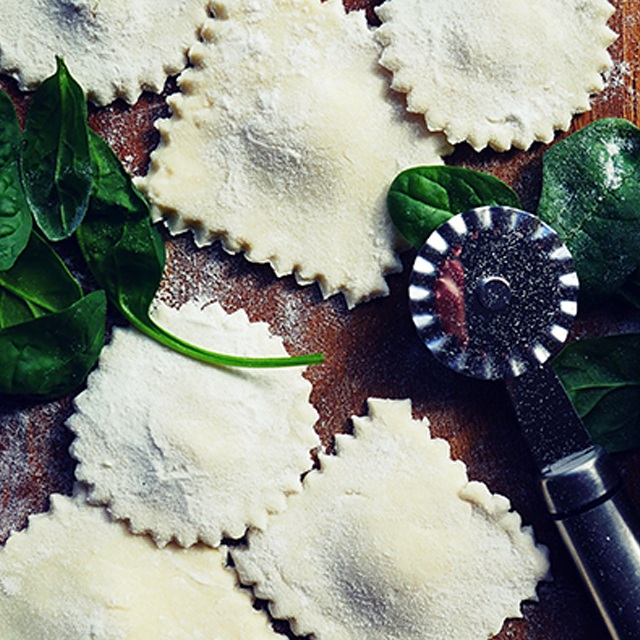 Gluten-Free Spinach and Ricotta Ravioli